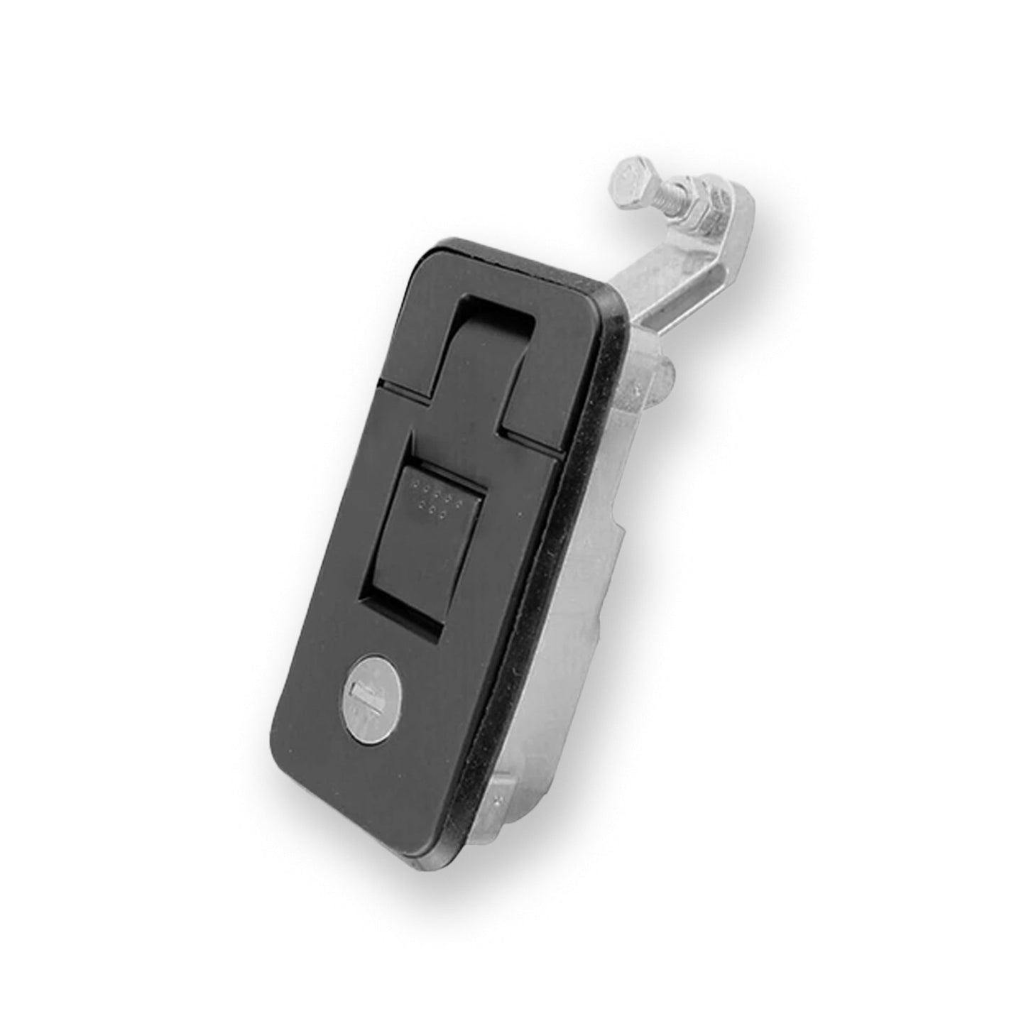 Square Push-Button Compression Latch - Large (Black)