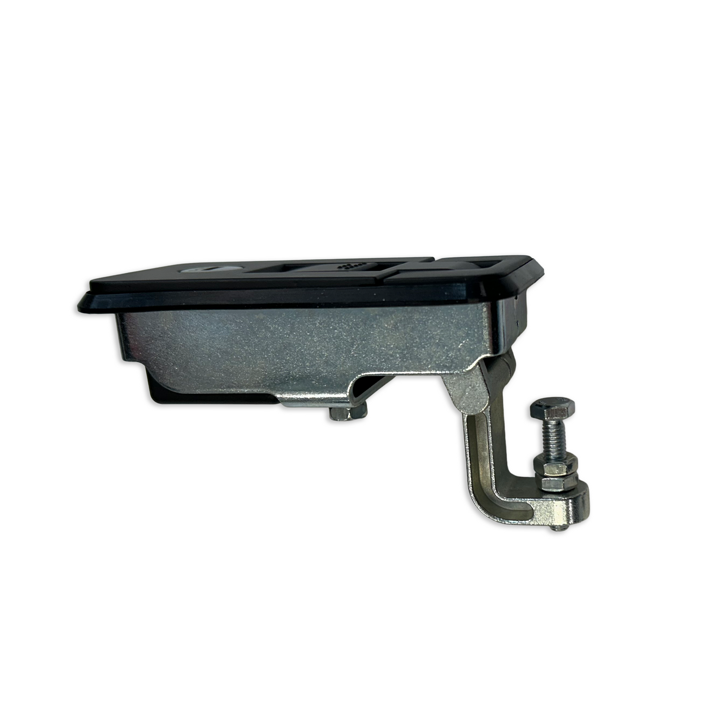 ELS | NP0044: Full Length Push-Button Compression Latch, Int. Central Locking - Large (Black, 6V)