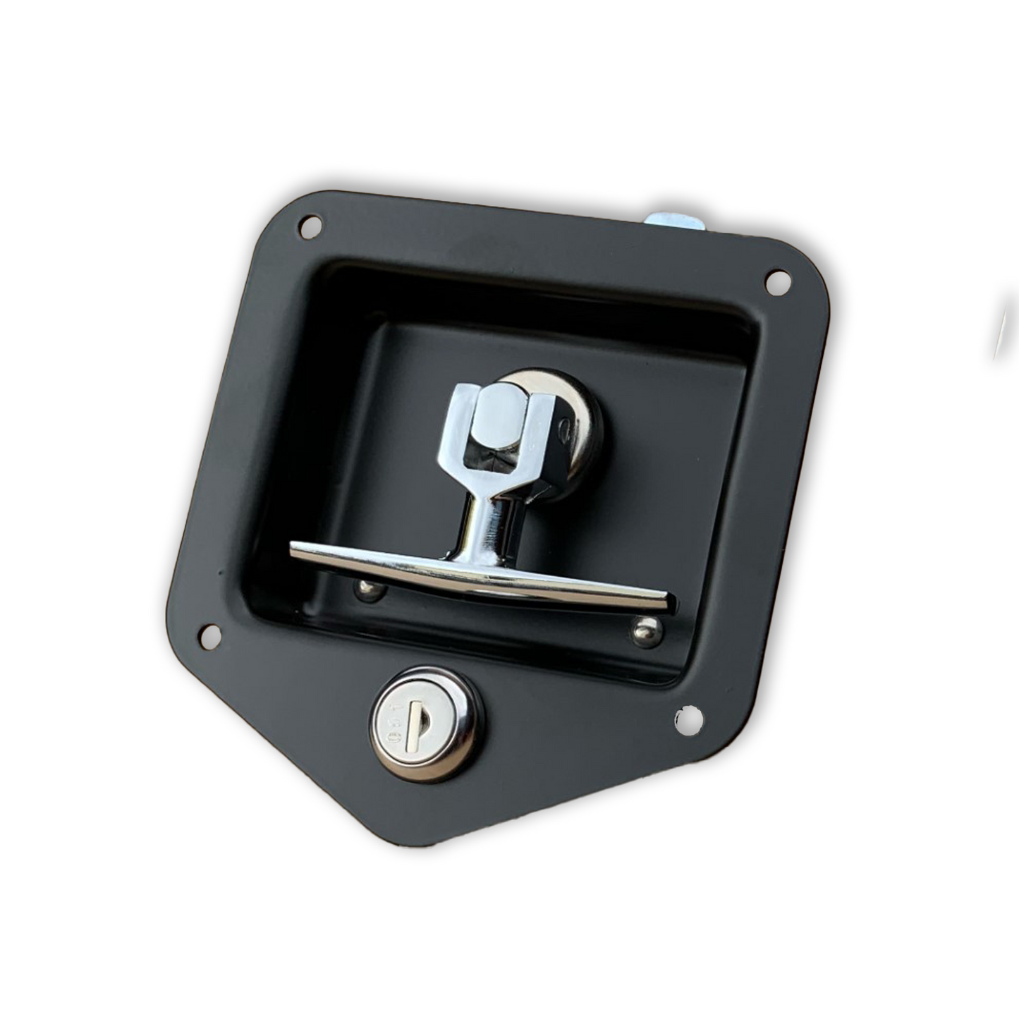 Economy Folding T-Handle with Holes (Black)