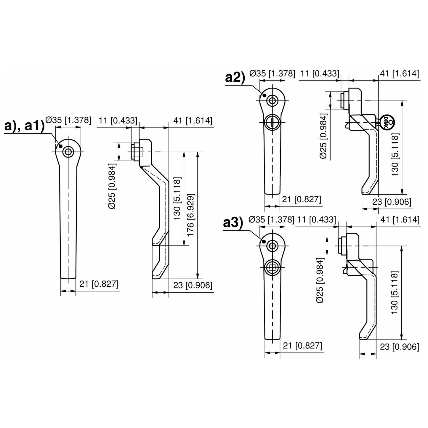 Dirak Heavy Duty Latch System for RV & HVAC Applications