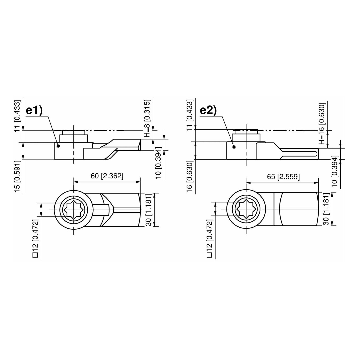 Dirak Cams for Heavy Duty Latches