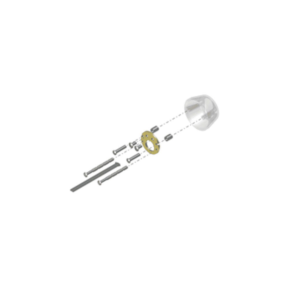 iLOQ Installation parts for rim lock with E10.B1 esc. (escutcheon excluded). Finland specific