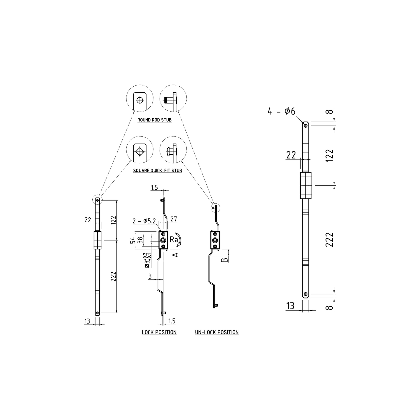 Rod Latch Control Mechanism