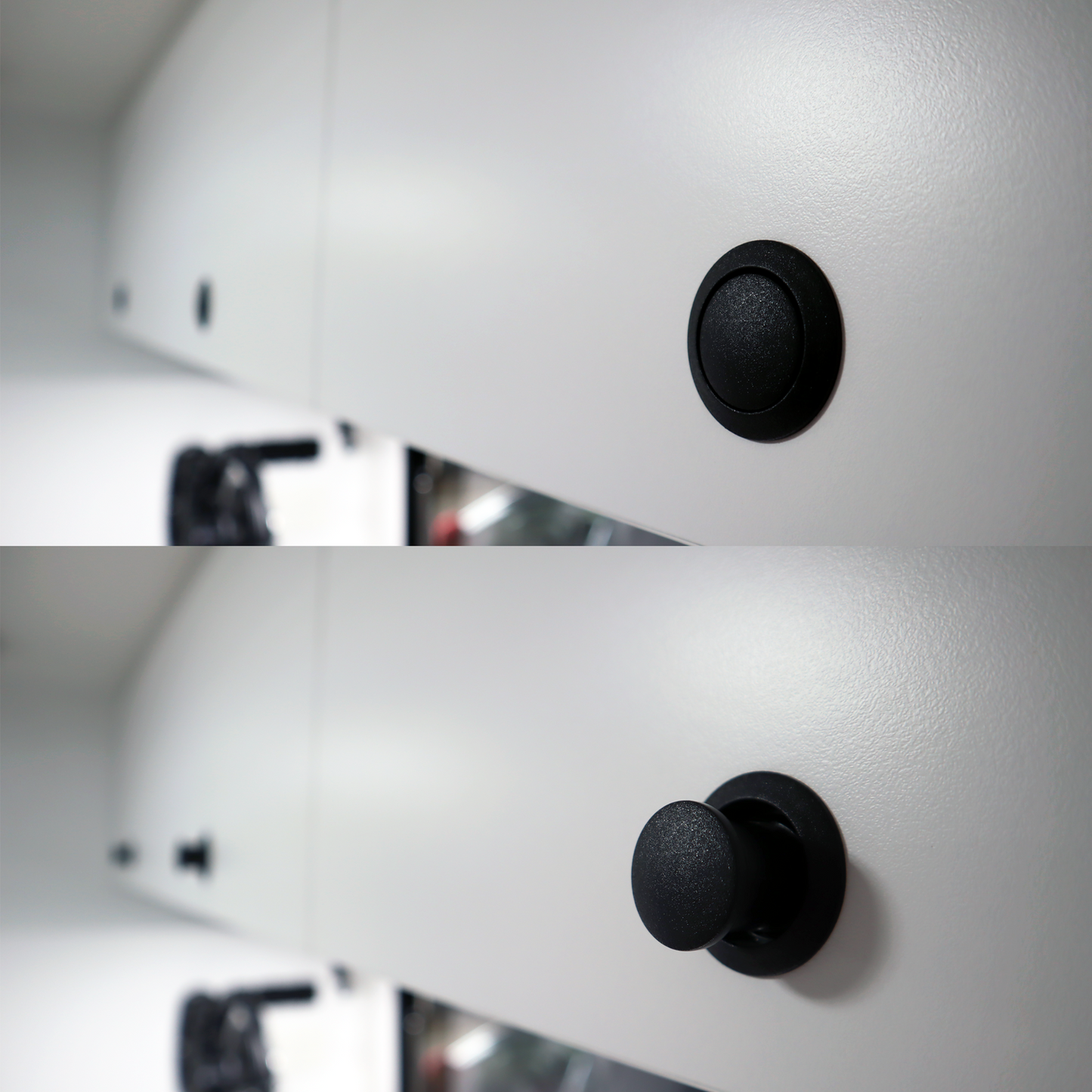 Push Handle Knob Latch