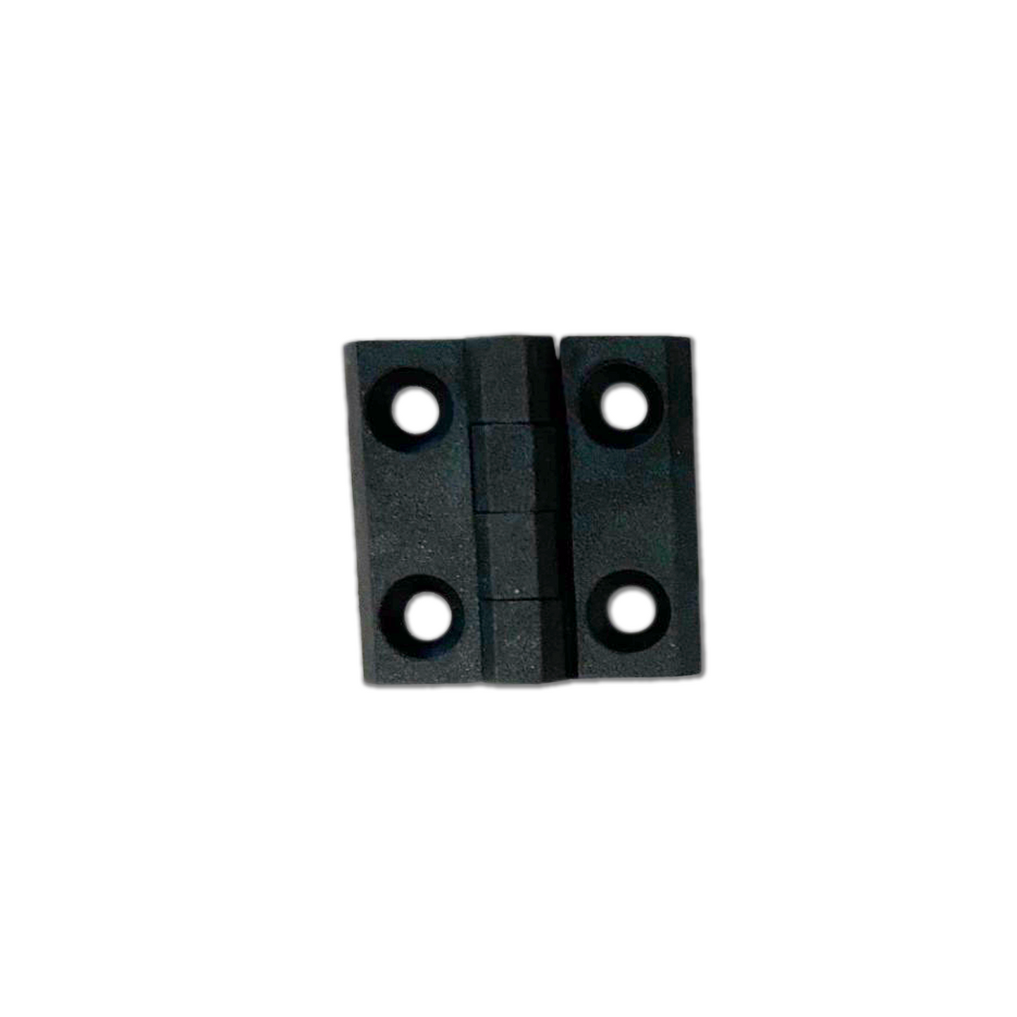 M199: 50x50 Screw-On Hinge (Polyamide, Black)