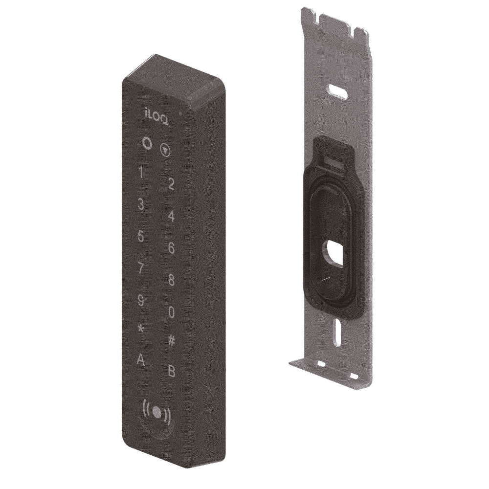 iLOQ S5 NFC & RFID Door Reader With Touch Buttons For PIN Code