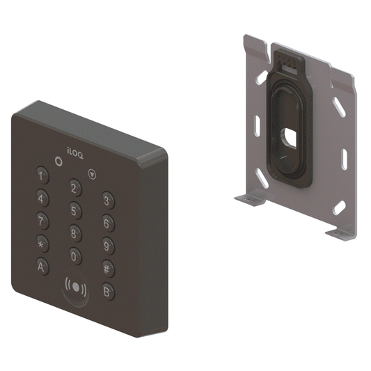 iLOQ S5 NFC & RFID Wall Reader With Button Keypad For PIN Code