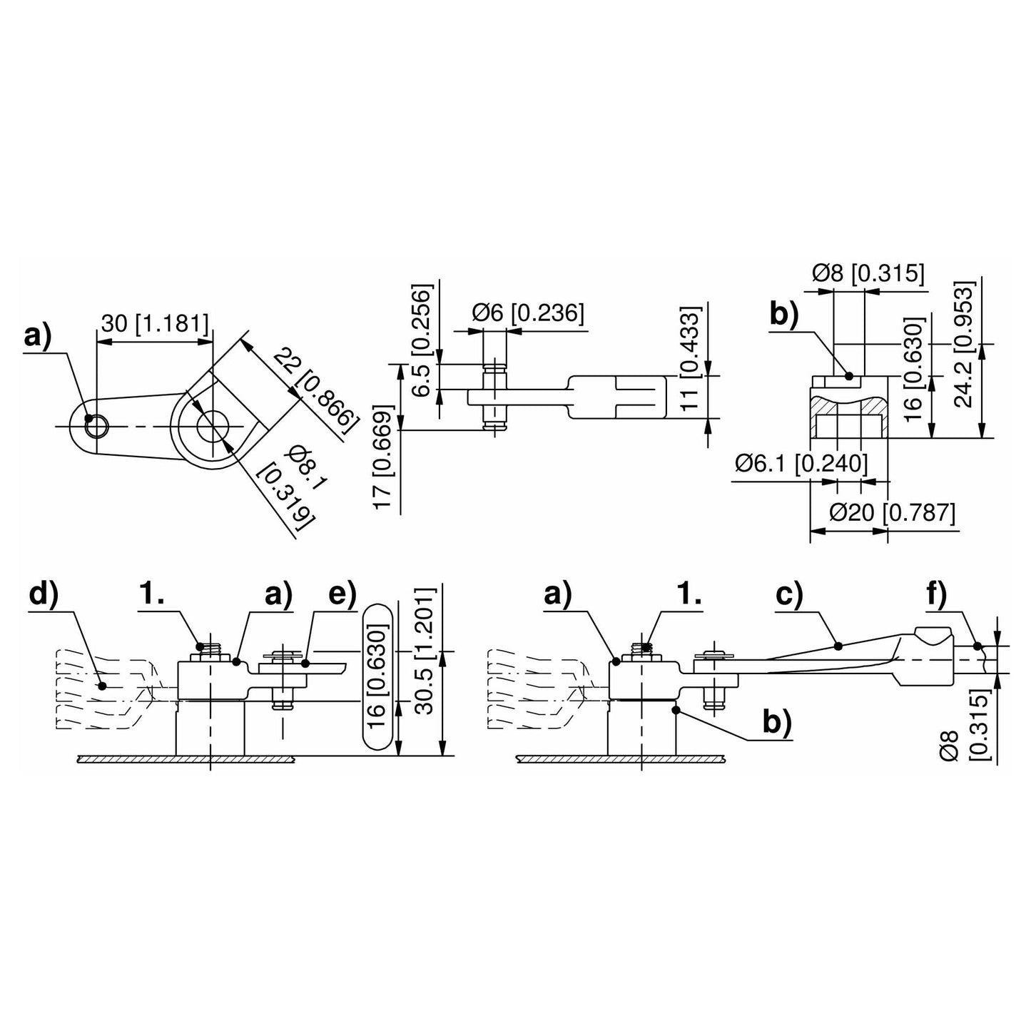 Dirak Cam Adapter for Multi-Locking System