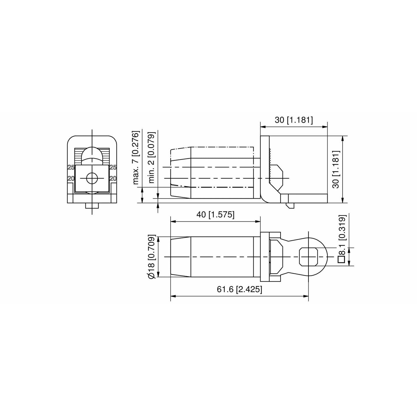 Dirak Roller Cam for Quarter Turn