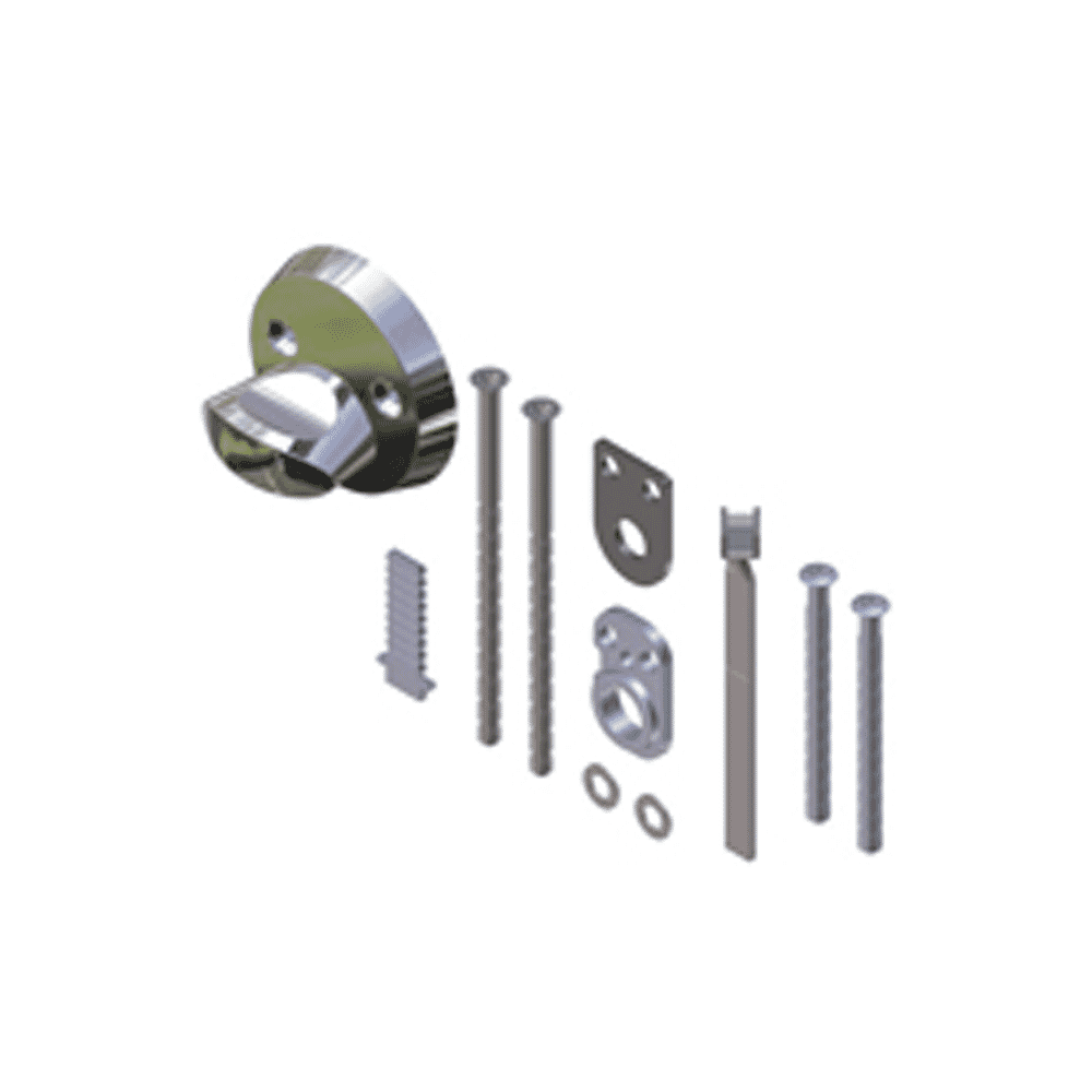iLOQ Thumb turn set. Satin