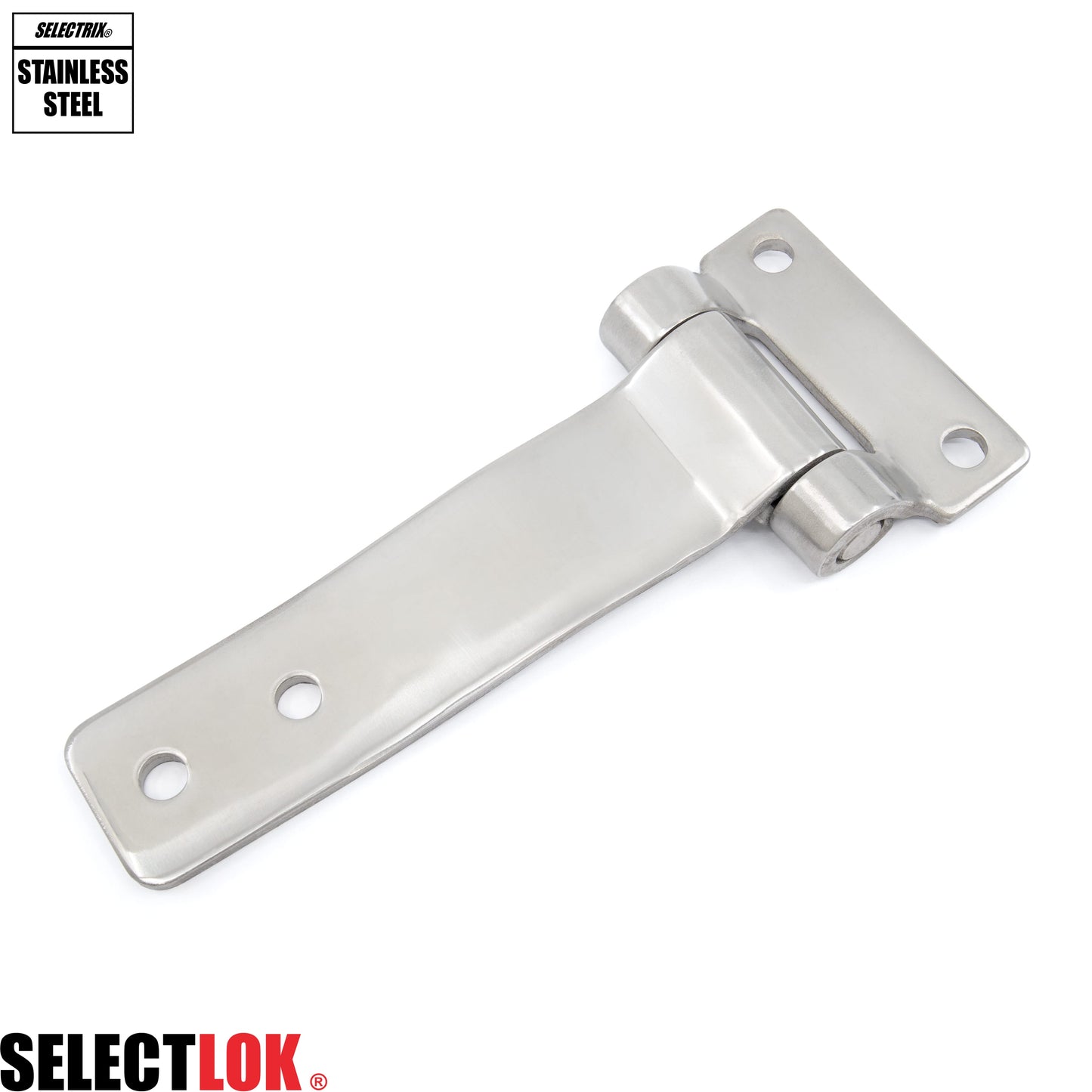 140mm Offset Door Hinge Stainless Steel - Selectlok