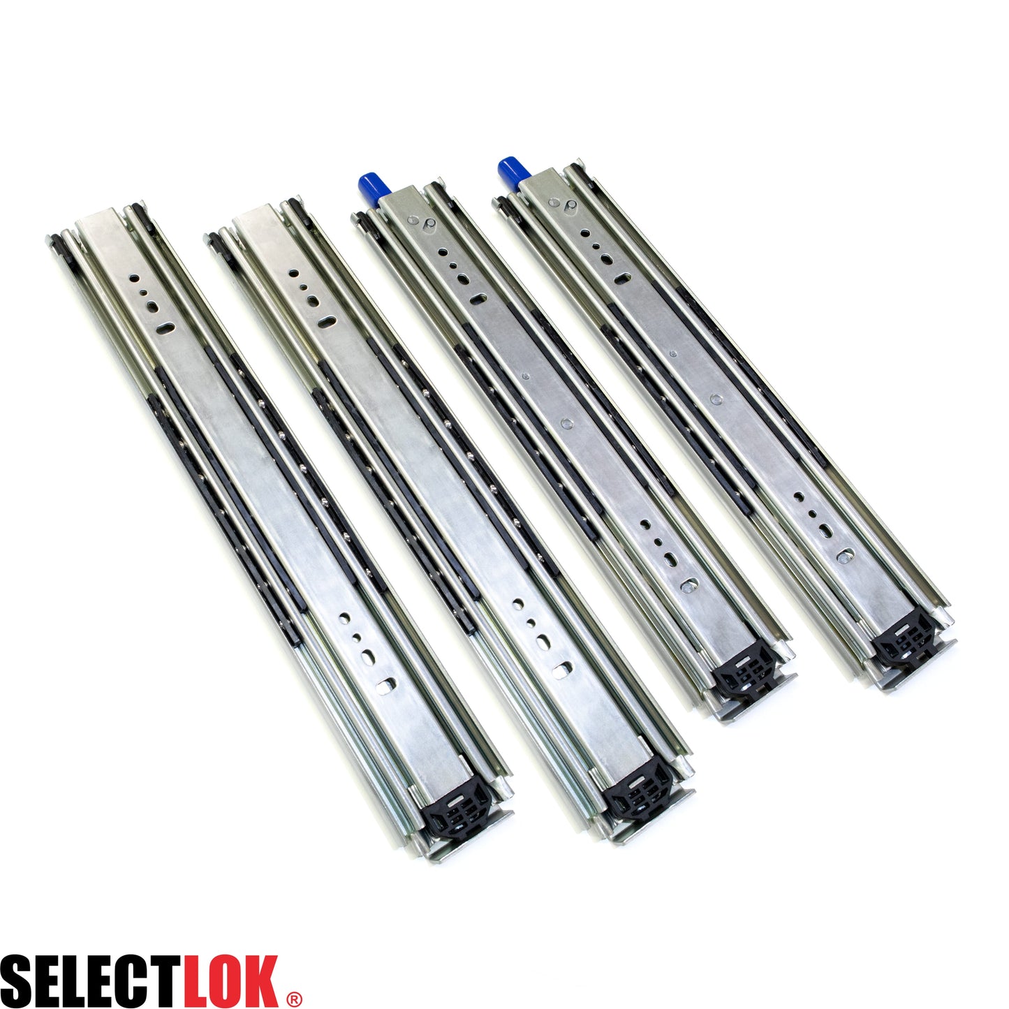 Heavy-Duty Drawer Slides - 227kg Rating (Pair)