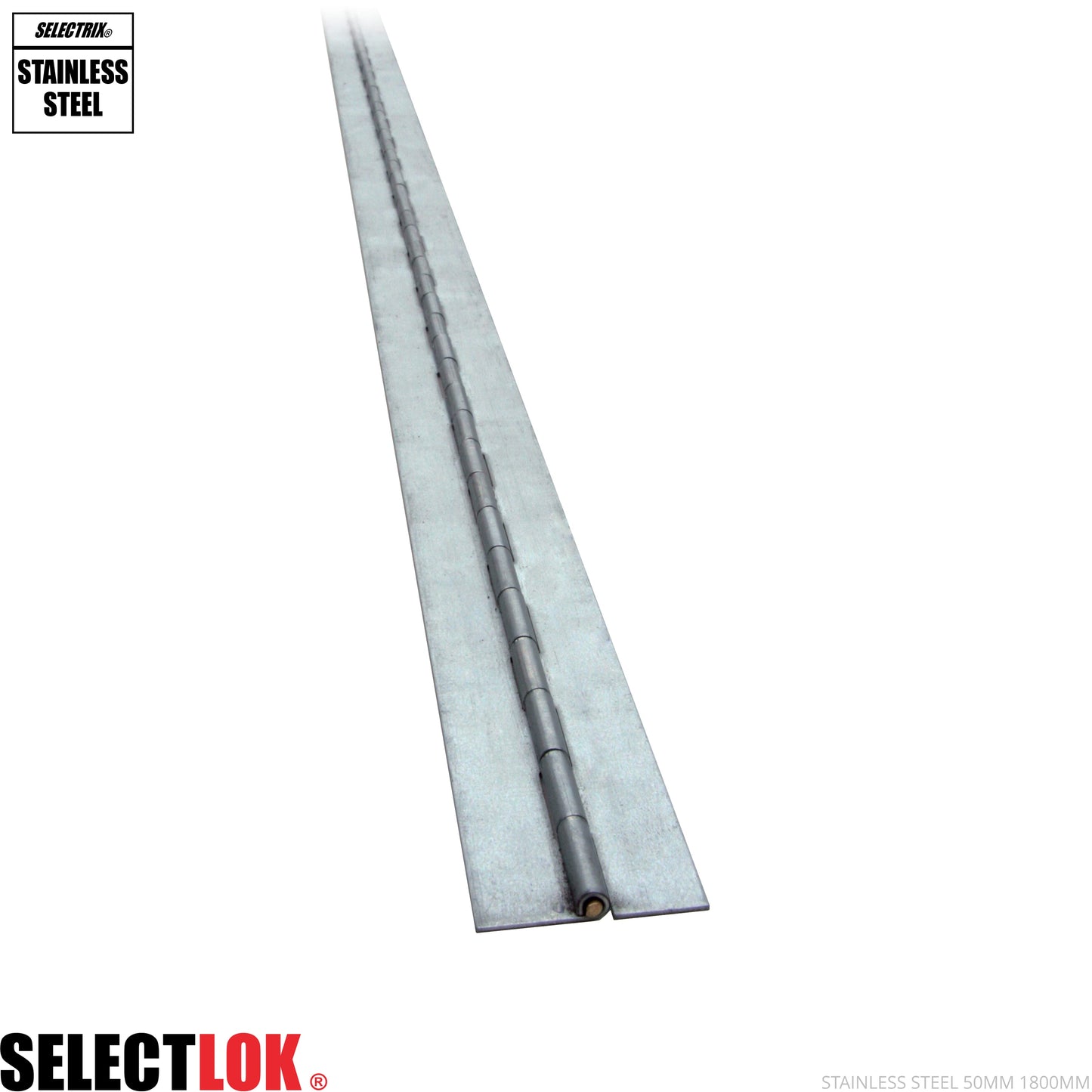 Piano Hinge (2.5mm Pin) - Selectlok