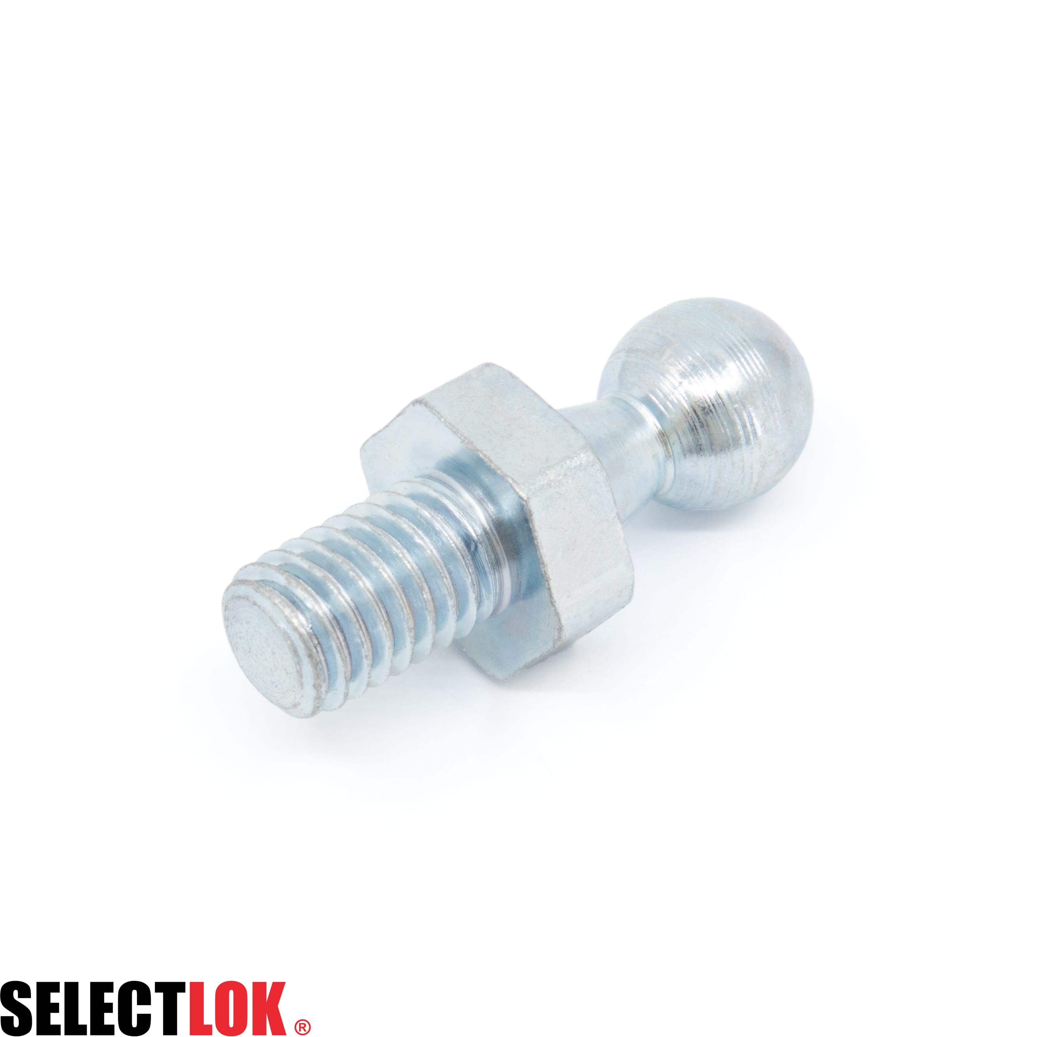13mm Ball Stud Kit For Gas Struts - 12-Piece Set With Washers & Nylock Nuts, 5/16-18 Thread (Fits Hoods, Trunks, Toolboxes)