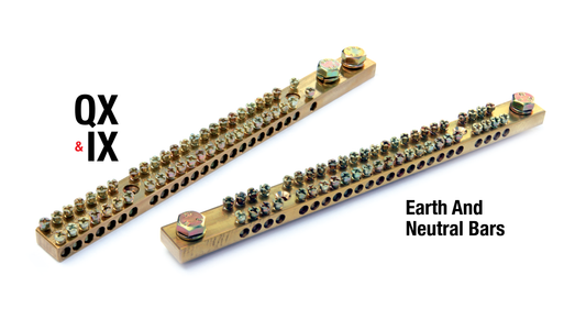 PRODUCT SPOTLIGHT: QX & IX RANGE OF EARTH AND NEUTRAL BARS