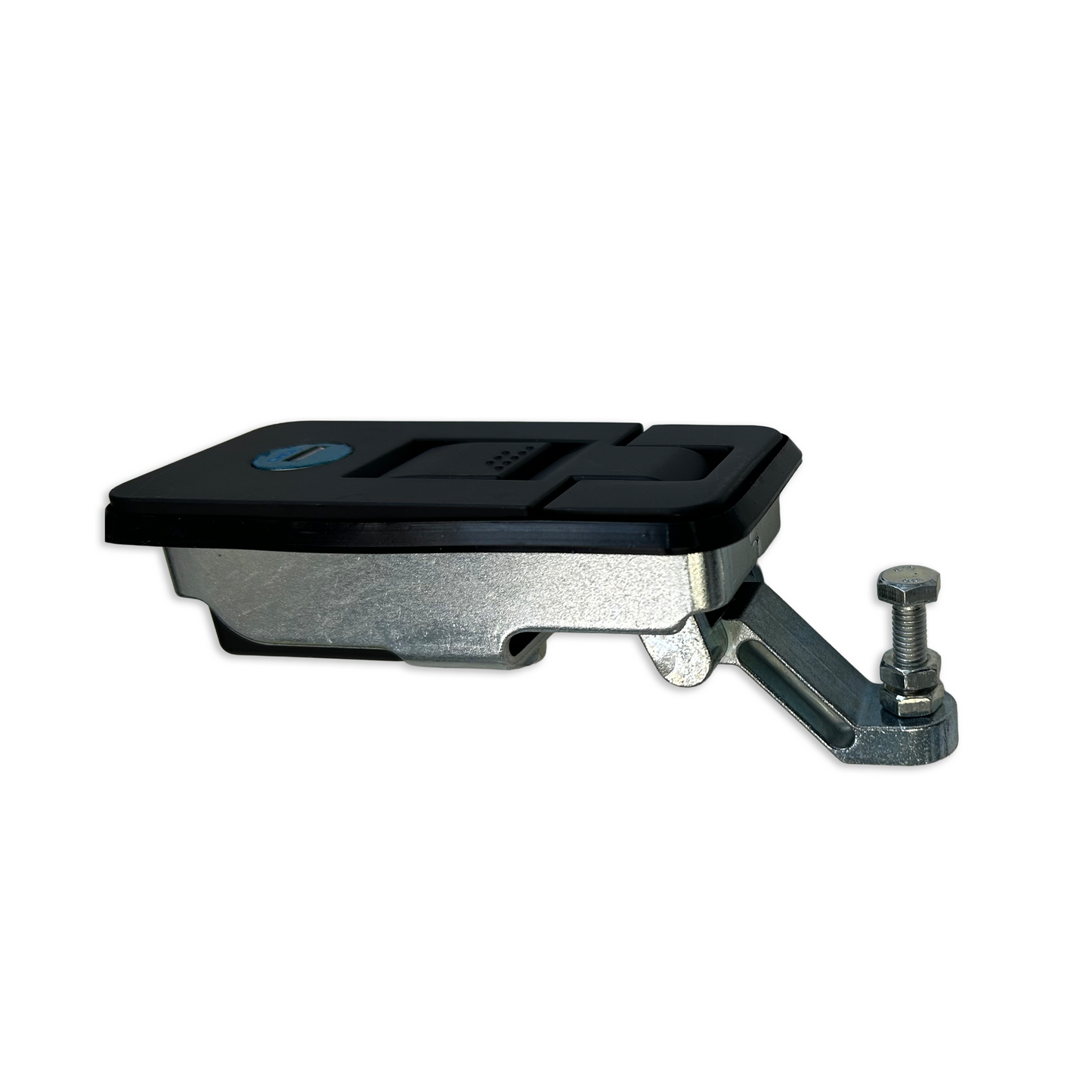 ELS | NP0044: Full Length Push-Button Compression Latch, Int. Central Locking - Large (Black, 6V)