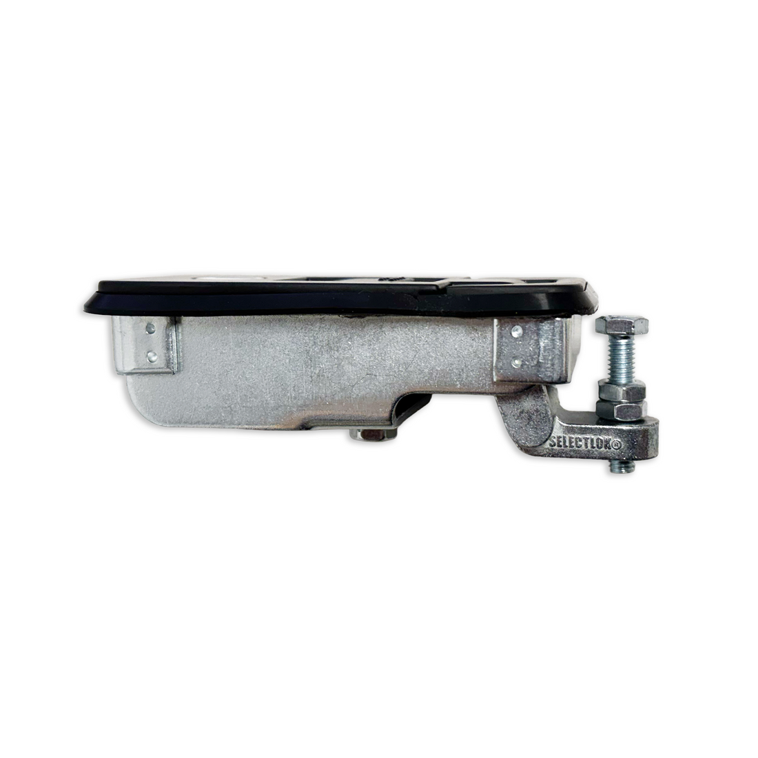 Square Push-Button Compression Latch - LARGE (Black) | Selectlok Australia