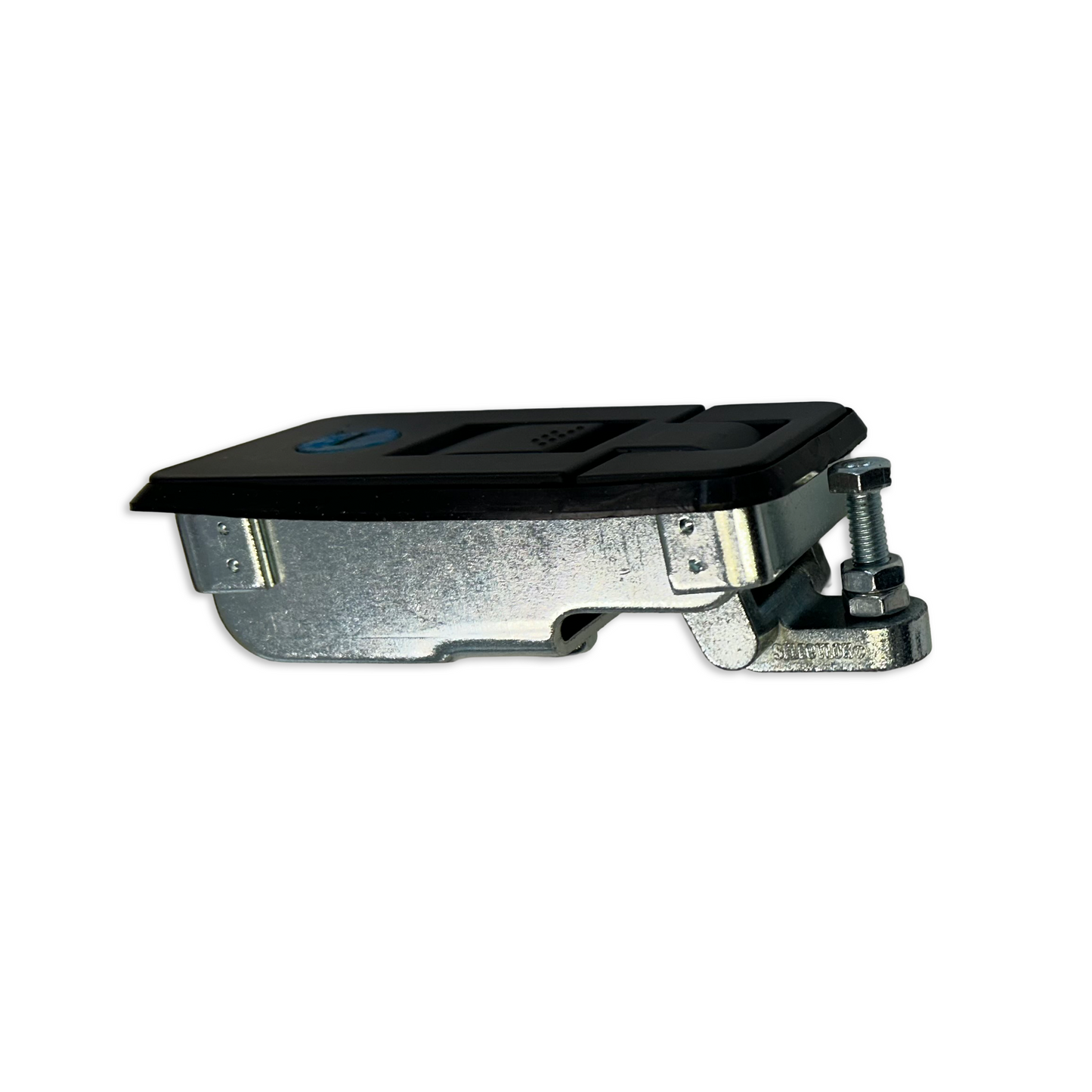 ELS | NP0044: Full Length Push-Button Compression Latch, Int. Central Locking - Large (Black, 6V)