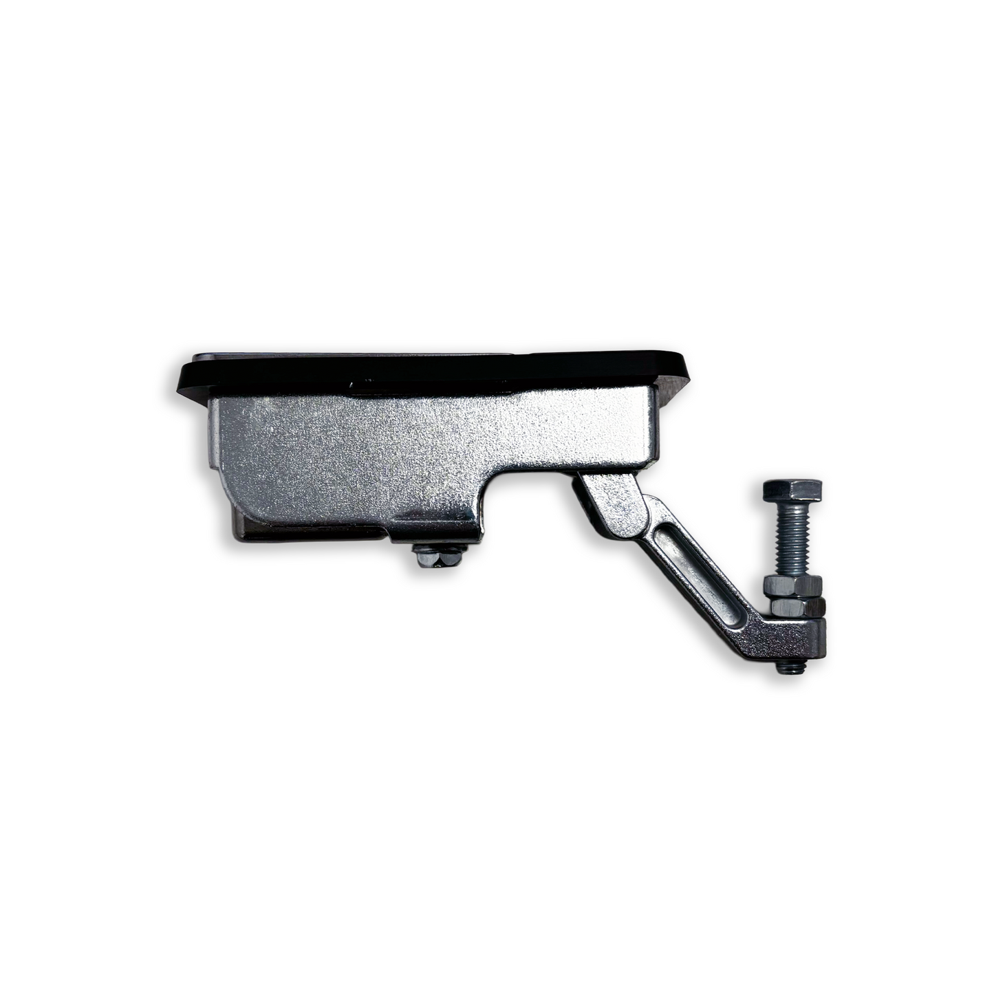 Square Push-Button Compression Latch - Small (Black)