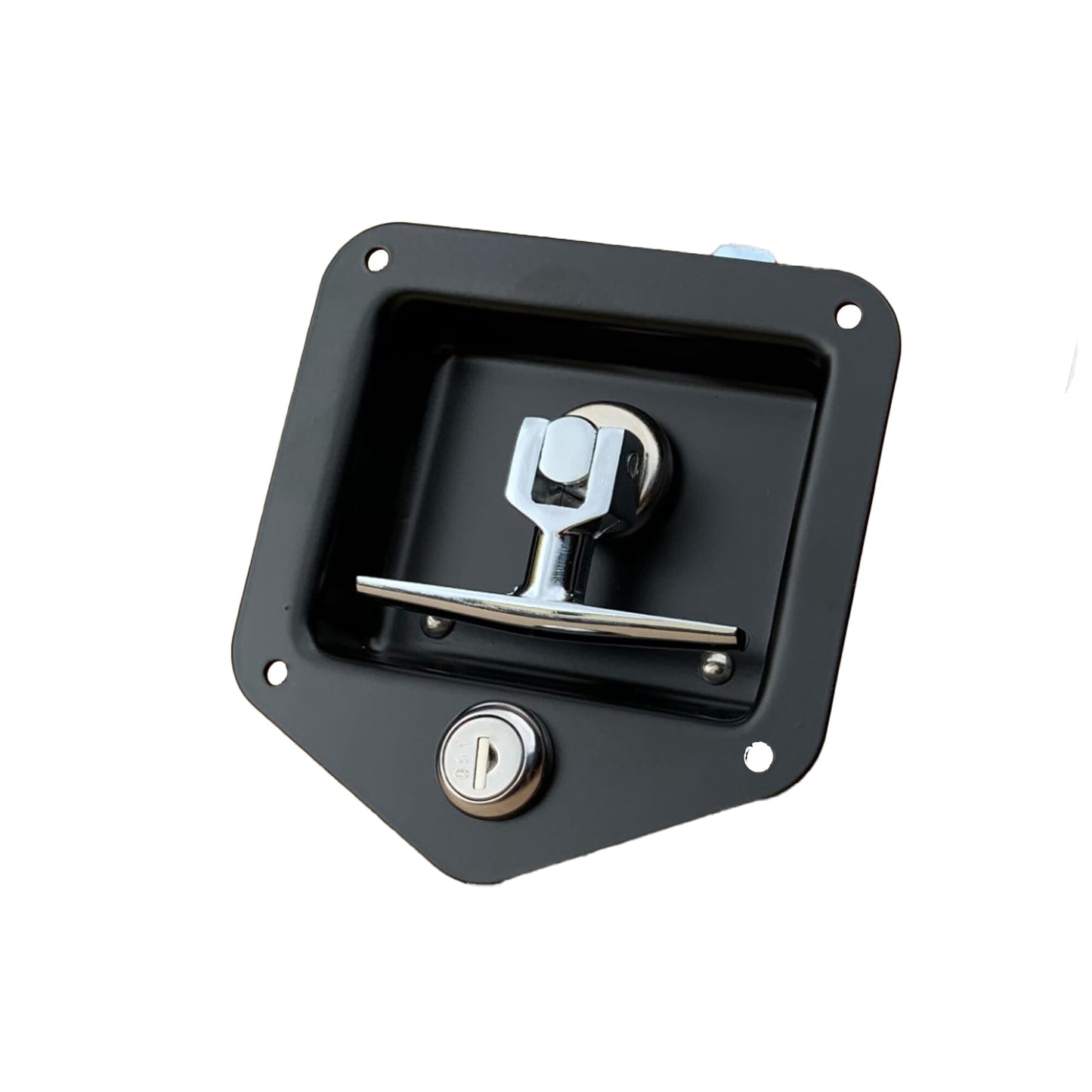 Economy Folding T-Handle with Holes (Black)