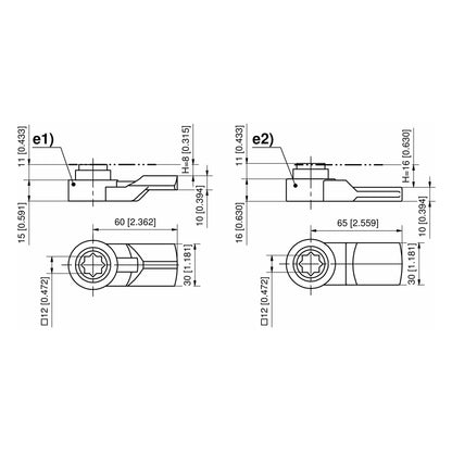 Dirak Cams for Heavy Duty Latches