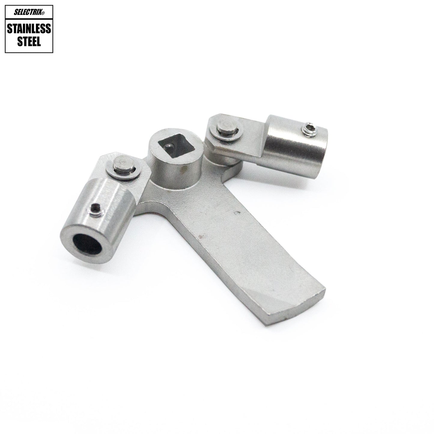3-Point Adjustable Cam With Rod Adaptors - Stainless Steel