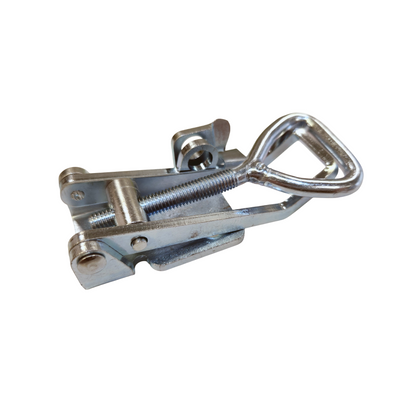 Pad-lockable Over Centre Fastener (Adj.) with Safety Clip - Large (Latch & Hook)