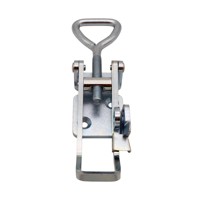 Pad-lockable Over Centre Fastener (Adj.) with Safety Clip - Large (Latch & Hook)