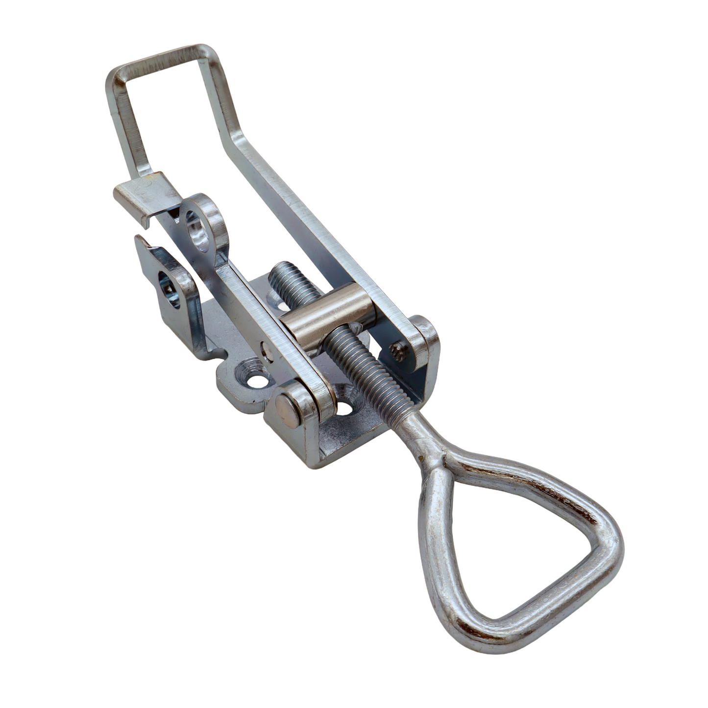 Pad-lockable Over Centre Fastener (Adj.) with Safety Clip - Large (Latch & Hook)