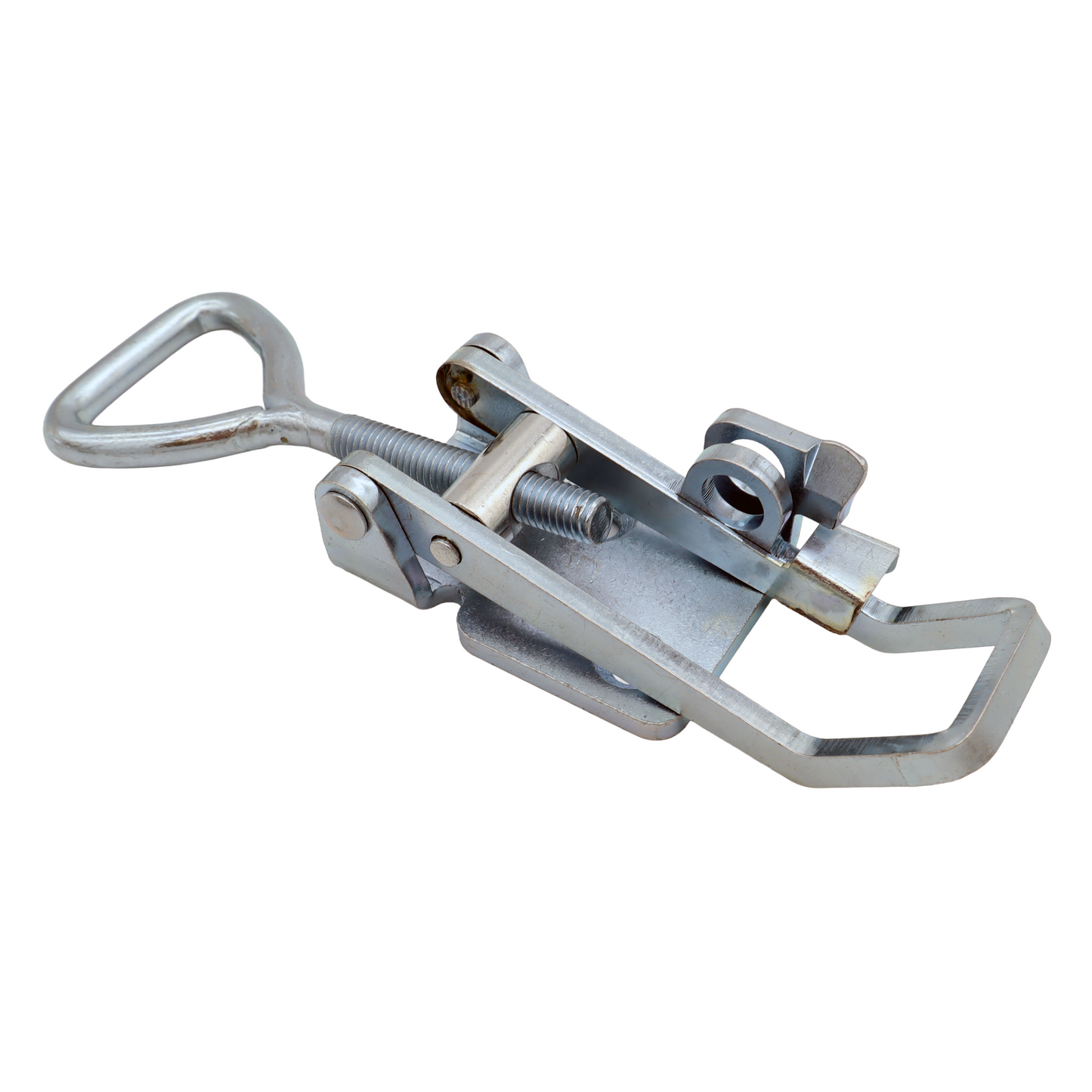 Pad-lockable Over Centre Fastener (Adj.) with Safety Clip - Large (Latch & Hook)