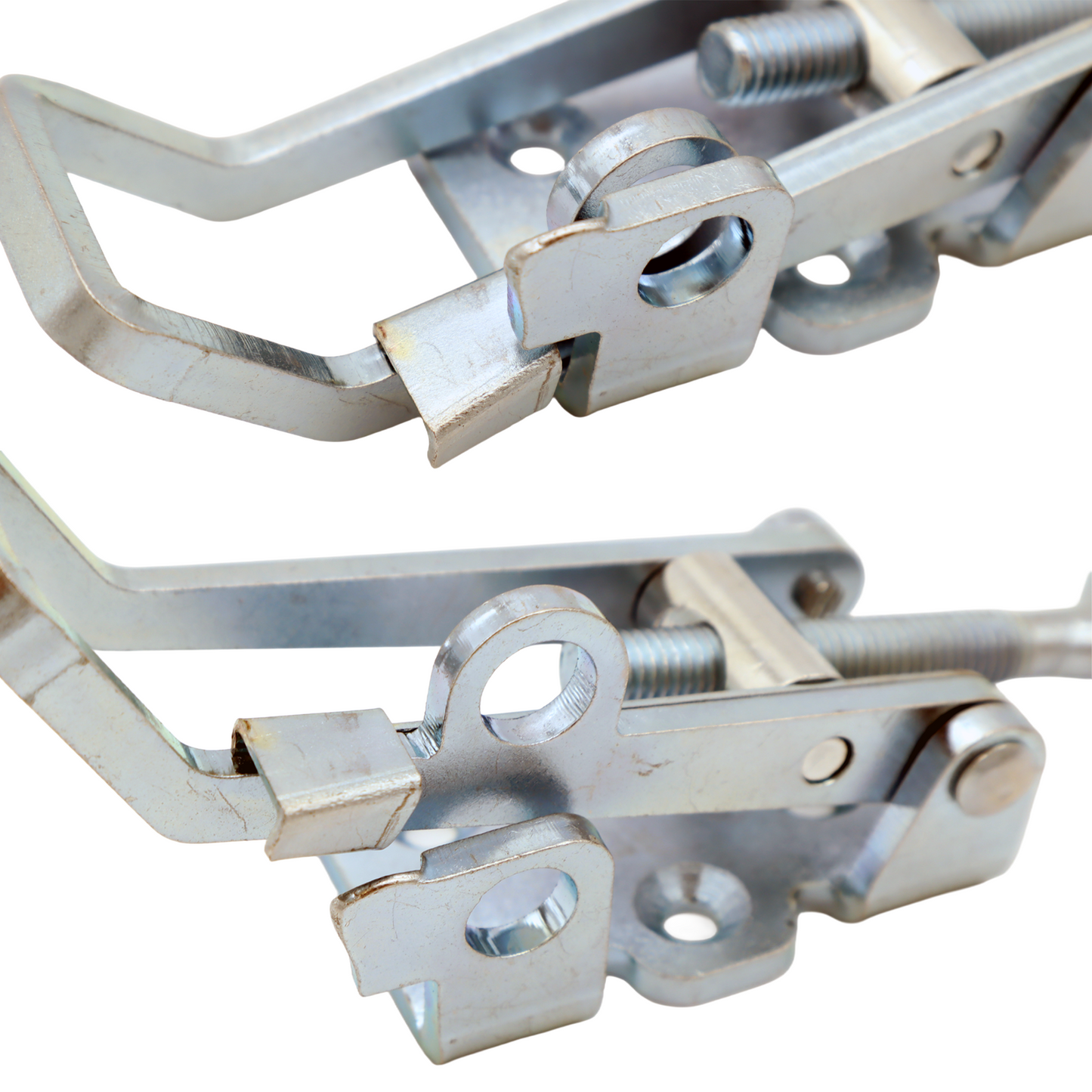 Pad-lockable Over Centre Fastener (Adj.) with Safety Clip - Large (Latch & Hook)