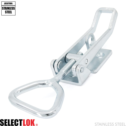 Padlockable Large Over Centre Fastener - Stainless Steel (Latch)