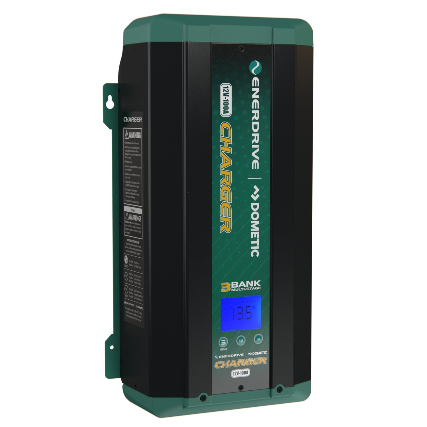 Enerdrive 12V 100A AC Battery Smart Charger