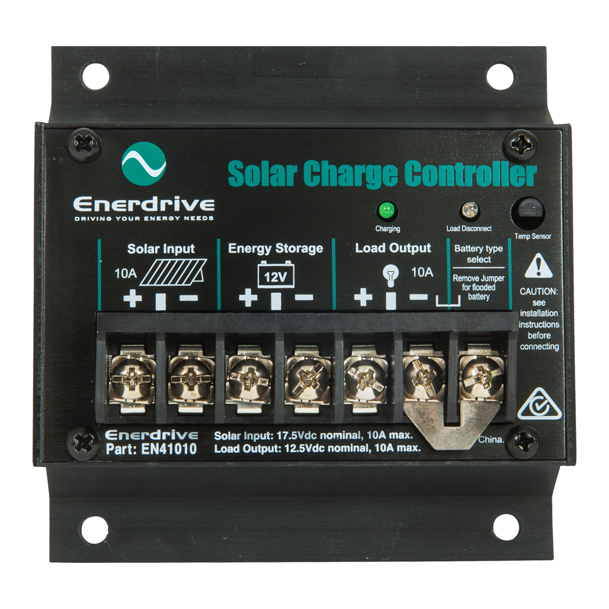 Enerdrive 10A Solar Charge Controller EN41010