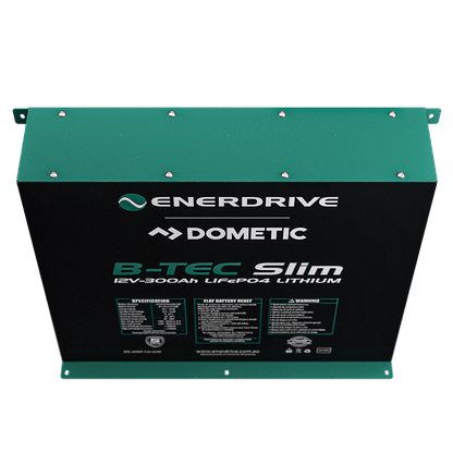 Enerdrive B-TEC 12V 300Ah Slimline Lithium Battery