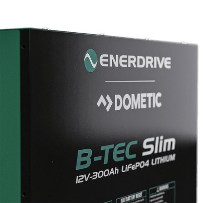 Enerdrive B-TEC 12V 300Ah Slimline Lithium Battery