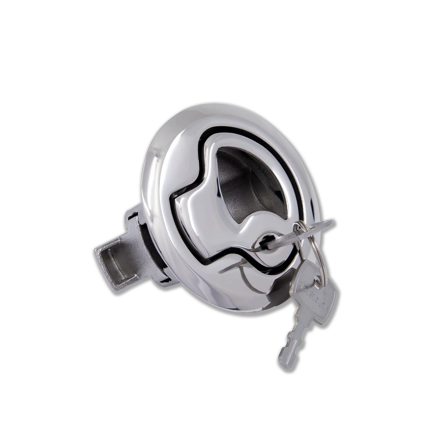 L101: Flush Pull Ring Latch (Stainless Steel)