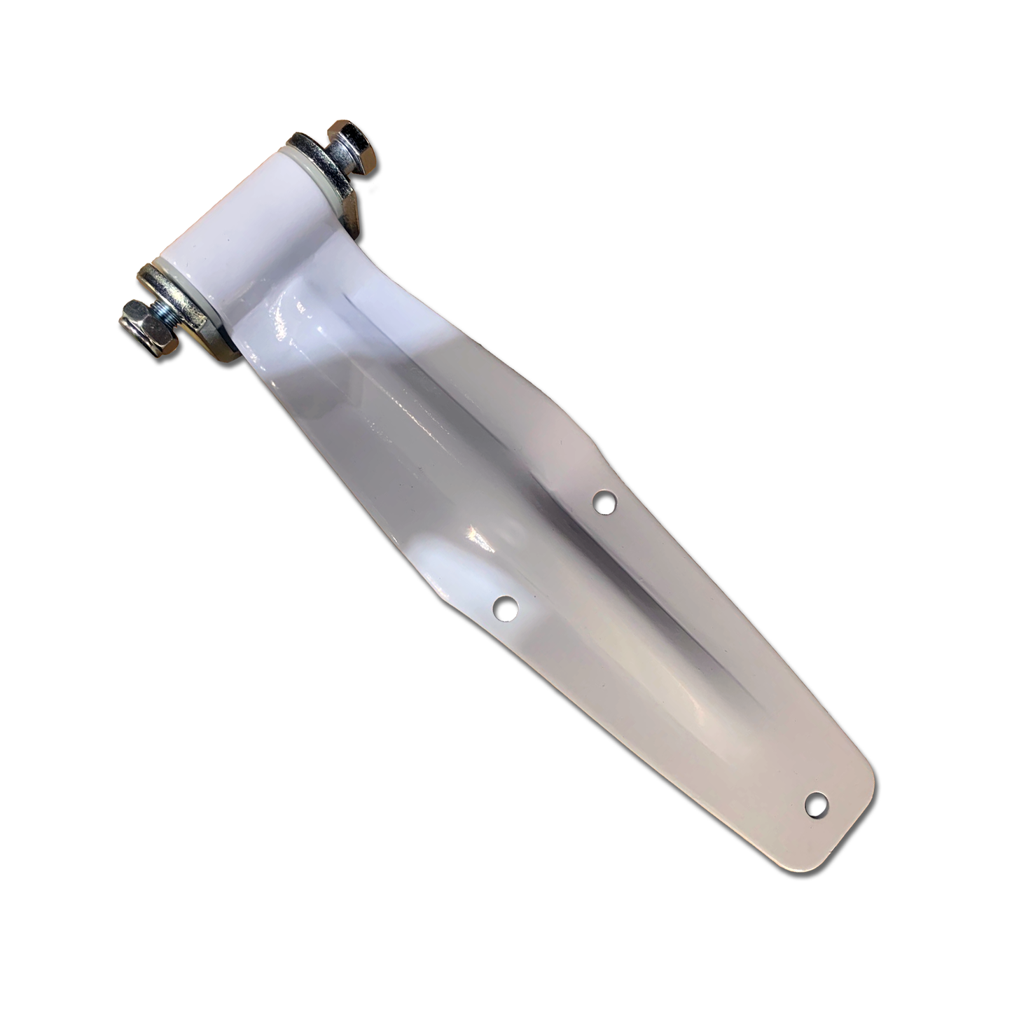 332mm Rear Door Leaf Hinge - White Powder Coated