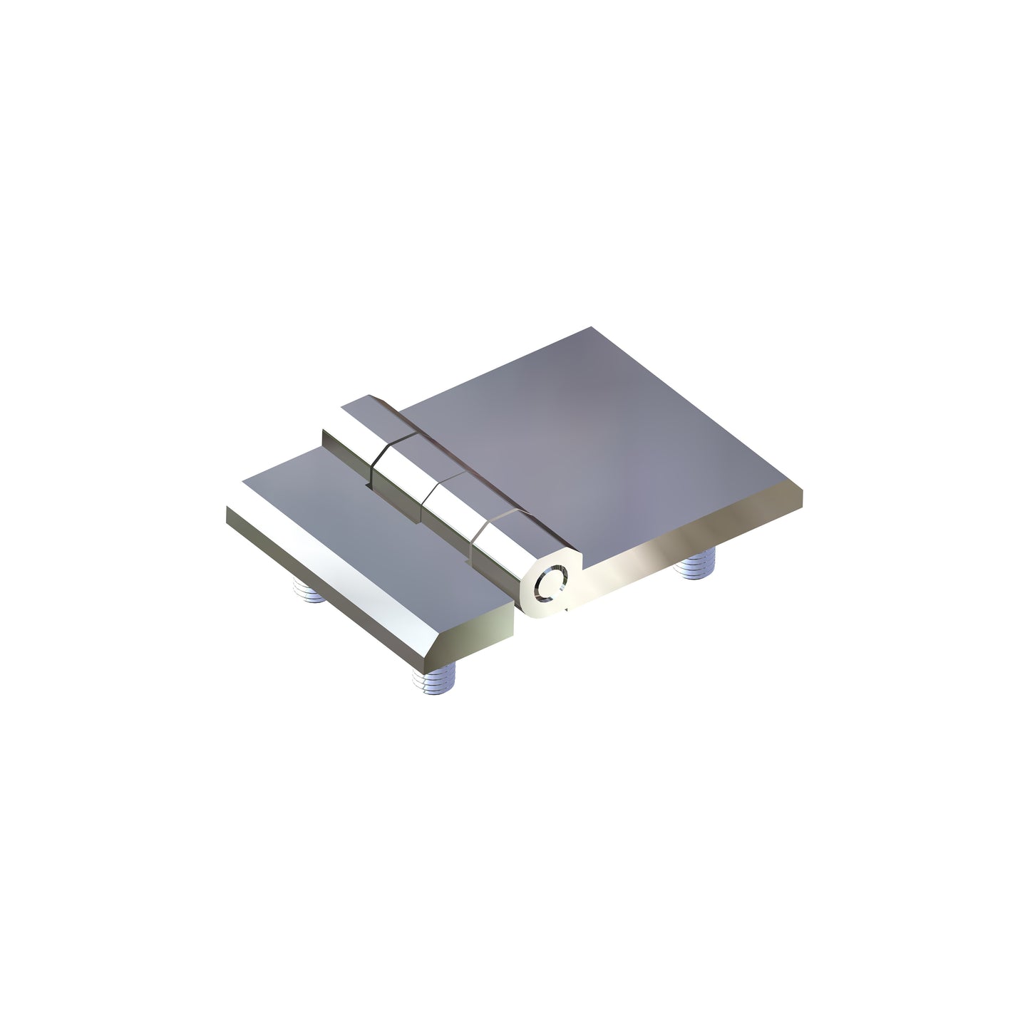 PI5367: 60x90 Screw-On Hinge (Zinc, Black & Chrome)