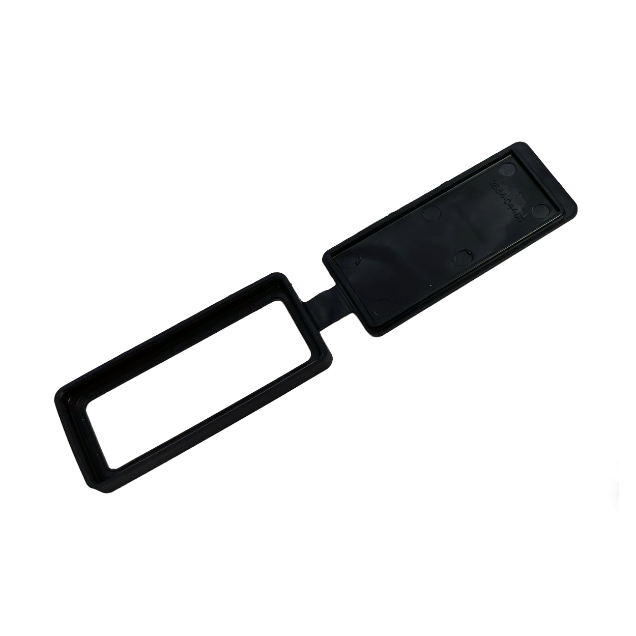NP0044: Full Length Push-Button Compression Latch | Accessory Dust Cover (Black)