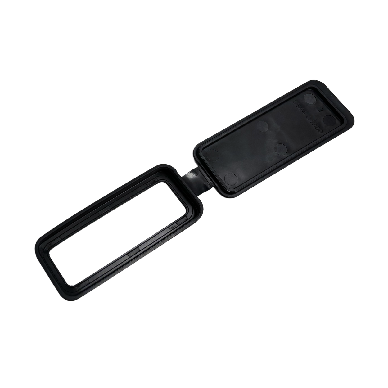 NP0044: Full Length Push-Button Compression Latch | Accessory Dust Cover (Black)