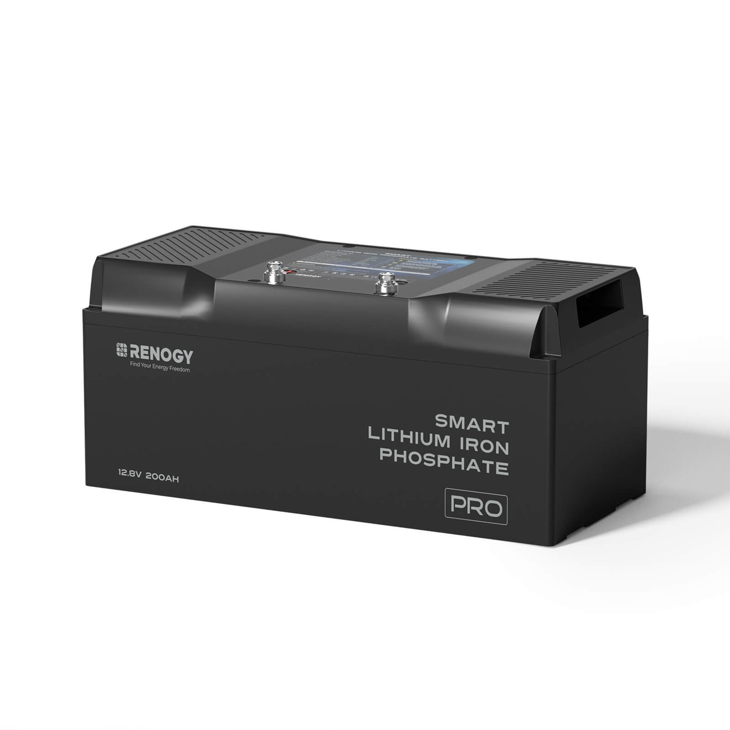 RENOGY PRO 12V 200A Smart Lithium Iron Phosphate Battery w/Self-Heating + Bluetooth