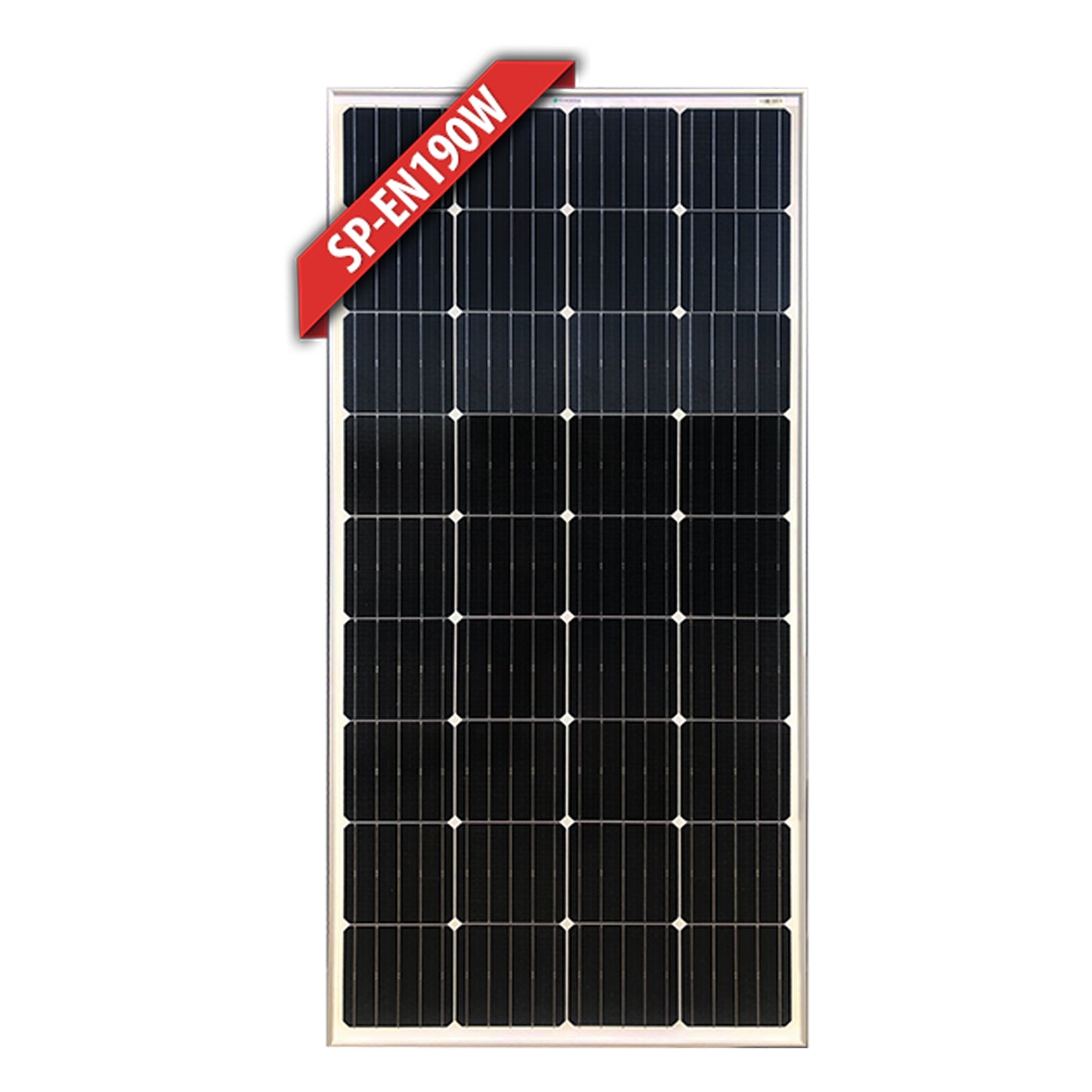 Enerdrive 190W Fixed Mono Solar Panel (Silver Frame)