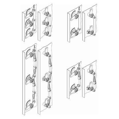 Dirak Cam Adapter for Multi-Locking System
