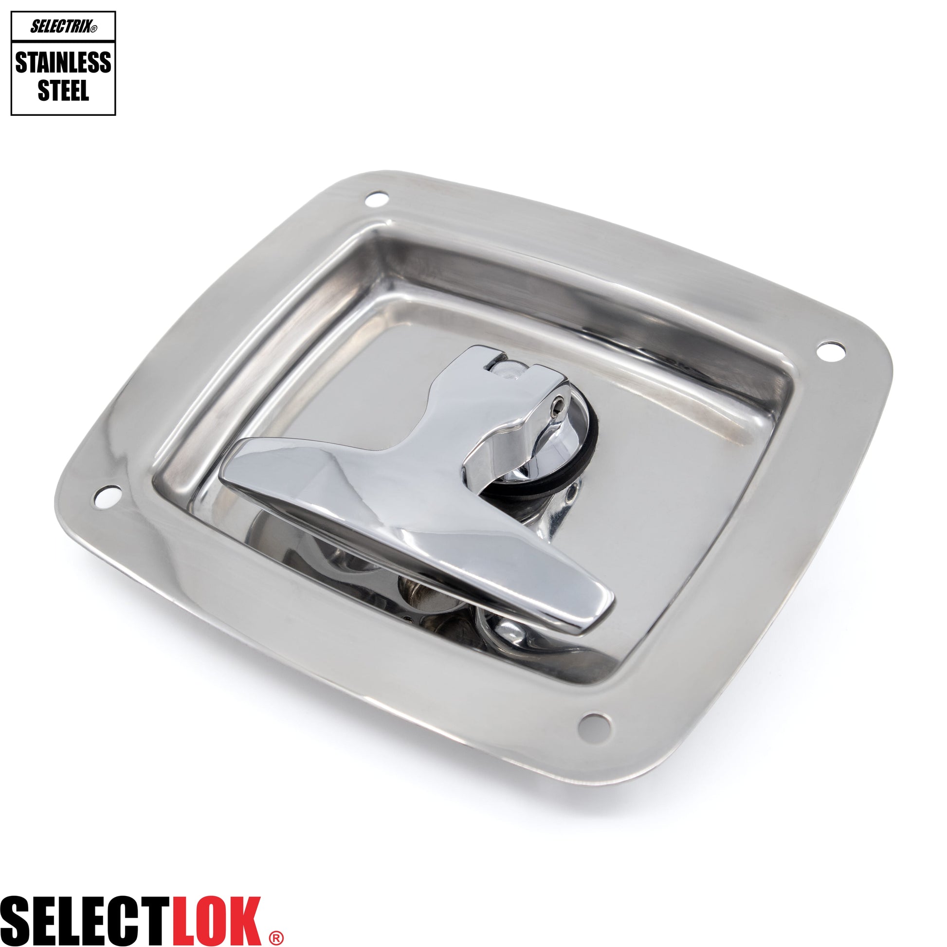 Folding T Handle Non Locking Stainless Steel - Selectlok