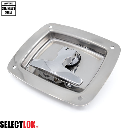 Folding T Handle Non Locking Stainless Steel - Selectlok