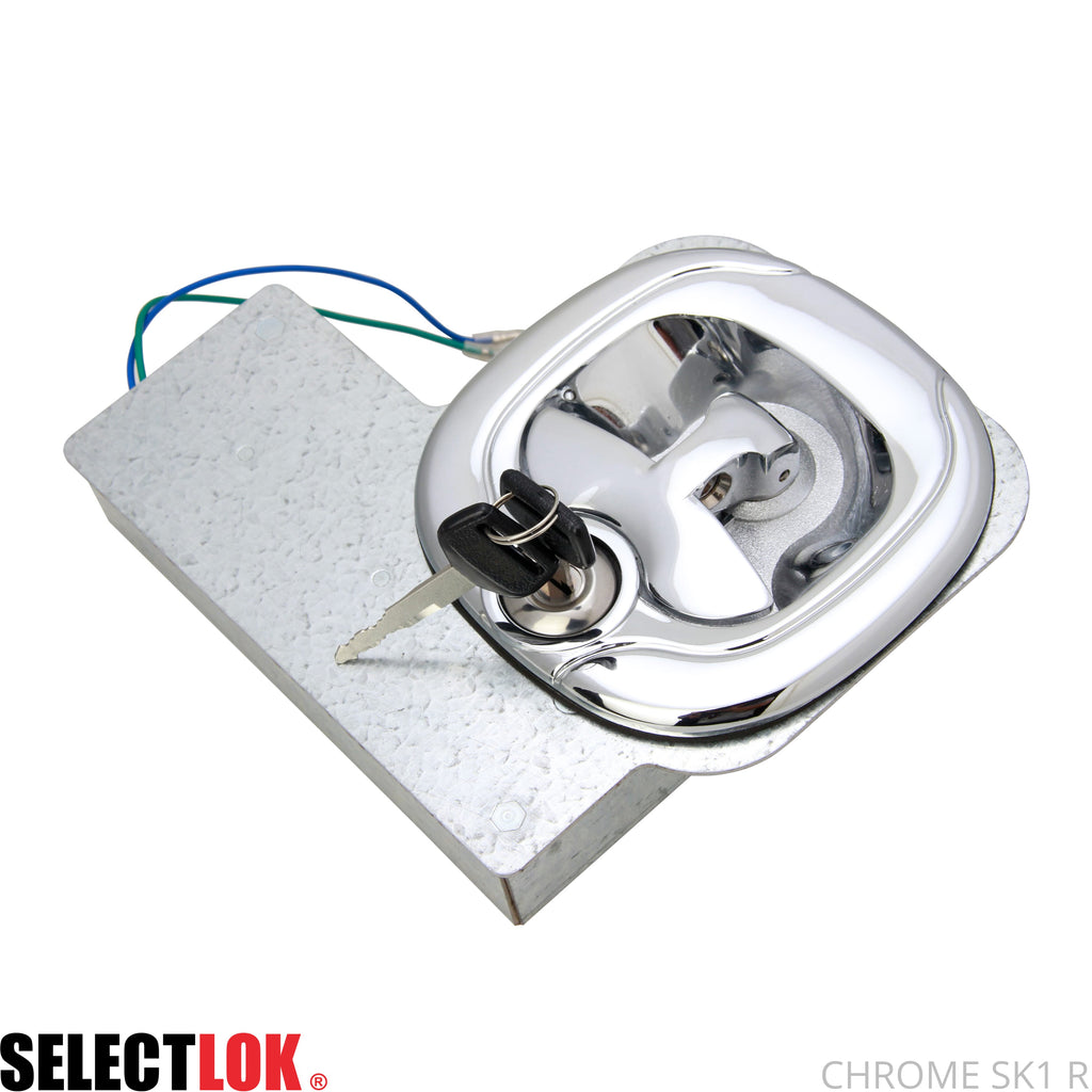 Midnight Series Central Locking Folding T Handle (Whaletail Style) - Selectlok