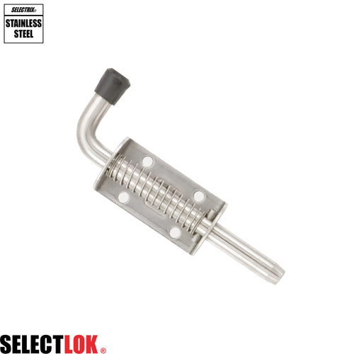 123mm Small Spring Bolt Stainless Steel - Selectlok