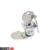 Cam Lock L=16mm Chrome Round 92268 30mm Flat Cam - Selectlok