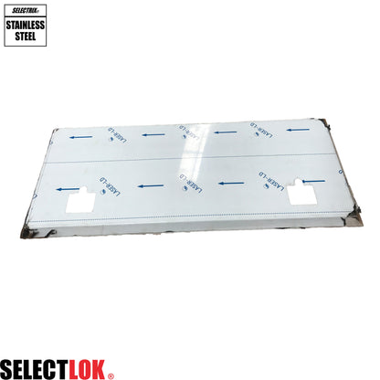 Stainless Steel Tool Box Door 1200 x 500 x 40